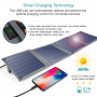 Сонячний зарядний пристрій Choetech 14W Foldable Solar charger Panel (SC004) (27967-03)