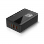 Мережевий зарядний пристрій ColorWay Power Delivery (2USB-A + 2USB TYPE-C) (65W) Black (CW-CHS040PD-BK) (30667-03)