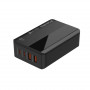 Мережевий зарядний пристрій ColorWay Power Delivery (2USB-A + 2USB TYPE-C) (65W) Black (CW-CHS040PD-BK) (30667-03)