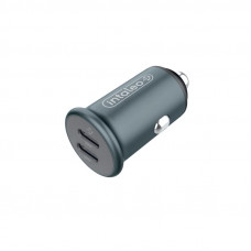 Автомобільний зарядний пристрій Intaleo CCGQPD250 (2USB, 3A) Grey (1283126559518)