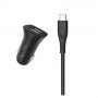 Автомобільний зарядний пристрій SkyDolphin SZ09V (2USB, 3.4A) Black (AZP-000111) + кабель microUSB (33407-03)