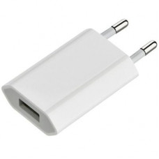 Мережевий зарядний пристрій iPhone 3G/3GS/4G/4GS/5 (1USBx1A) 1000mAh White (S07022)