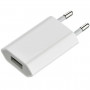 Мережевий зарядний пристрій iPhone 3G/3GS/4G/4GS/5 (1USBx1A) 1000mAh White (S07022) (32457-03)