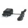 Мережевий зарядний пристрій REAL-EL CH-215 (2USB, 2.1A) Black + кабель microUSB (23167-03)