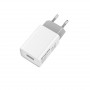 Мережевий зарядний пристрій ColorWay AutoID (1USBx2A) White (CW-CHS012-WT) (23577-03)