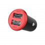 Автомобільний зарядний пристрій ColorWay (2USB,3.4A, 17W) Red/Black (CW-CHA026-BK) (25488-03)