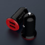 Автомобільний зарядний пристрій ColorWay (2USB,3.4A, 17W) Red/Black (CW-CHA026-BK) (25488-03)