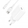 Зарядний пристрій SkyDolphin SC36V (1USB, 2.4A) White (MZP-000118) + кабель microUSB (26668-03)