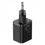 Мережевий зарядний пристрій Baseus Super Si Quick Charger 1C (1USB-C) 25W Black (TZCCSUP-L01) + кабель Type-C (33628-03)