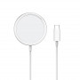Бездротовий зарядний пристрій СolorWay MagSafe Charger 15W for iPhone White (CW-CHW27Q-WT) (25489-03)