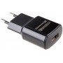 Мережевий зарядний пристрій Grand-X Quick Charge 3.0 (1xUSB 1.5-3A) Black (CH-550B) (29809-03)