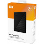 Зовнішній жорсткий диск 2.5" USB 2.0TB WD My Passport Black (WDBYVG0020BBK-WESN) (22992-03)