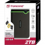 Накопичувач зовнiшнiй HDD 2.5" USB 2.0TB Transcend StoreJet 25M3 Iron Gray Slim (TS2TSJ25M3S) (21655-03)