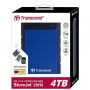 Накопичувач зовнiшнiй HDD 2.5" USB 4.0TB Transcend StoreJet 25H3 Navy Blue (TS4TSJ25H3B) (21836-03)