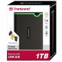 Накопичувач зовнiшнiй HDD 2.5" USB 1.0TB Transcend StoreJet 25M3 Iron Gray Slim (TS1TSJ25M3S) (21656-03)