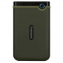 Накопичувач зовнiшнiй HDD 2.5" USB 1.0TB Transcend StoreJet 25M3 Military Green Slim (TS1TSJ25M3G) (21658-03)