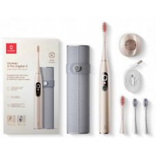 Розумна зубна електрощітка Oclean X Pro Digital Set Electric Toothbrush Champagne Gold (6970810552577)