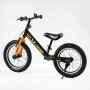 Велобіг "CORSO LAMBO" LB-14084 сталева рама, ручне гальмо, колеса надувні резинові 14’’, алюмінієві обода, підставка для ніг, підніжка, дзвоник