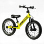 Велобіг "CORSO LAMBO" LB-14704 сталева рама, ручне гальмо, колеса надувні резинові 14’’, алюмінієві обода, підставка для ніг, підніжка, дзвоник