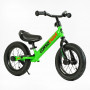 Велобіг "CORSO Navi" NV-12813 сталева рама, колесо 12", надувні колеса, підніжка, підставка для ніг, дзвіночок