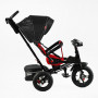 Велосипед 6088 F – 807-59 Best Trike ПОВОРОТНЕ СИДІННЯ, СКЛАДНЕ КЕРМО, ФАРА МУЗИЧНА З USB, НАДУВНІ КОЛЕСА, ПУЛЬТ ВКЛЮЧЕННЯ СВІТЛА І ЗВУКУ (37548-04)