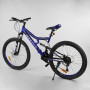 Велосипед Спортивный CORSO «Rock-Pro» 26" дюймов 37925 (1) рама металлическая, SunRun 21 скорость, собран на 75% (36769-04)