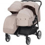 Коляска універсальна CARRELLO Connect CRL-5502/1 Cotton Beige для двійні,люлька-переноска /1/MOQ