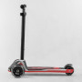 Самокат трехколесный Best Scooter HW-00505 MAXI (6) съемный алюминиевый руль, передние колеса PU 120х45мм. заднее 80х50мм, со светом, в коробке (36803-04)